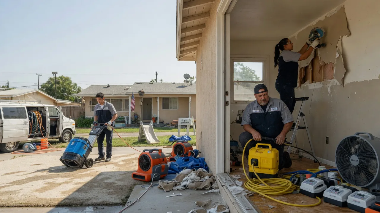 Water Damage Restoration in Evans, LA near me